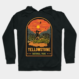 Hiking Yellowstone National Park Hoodie